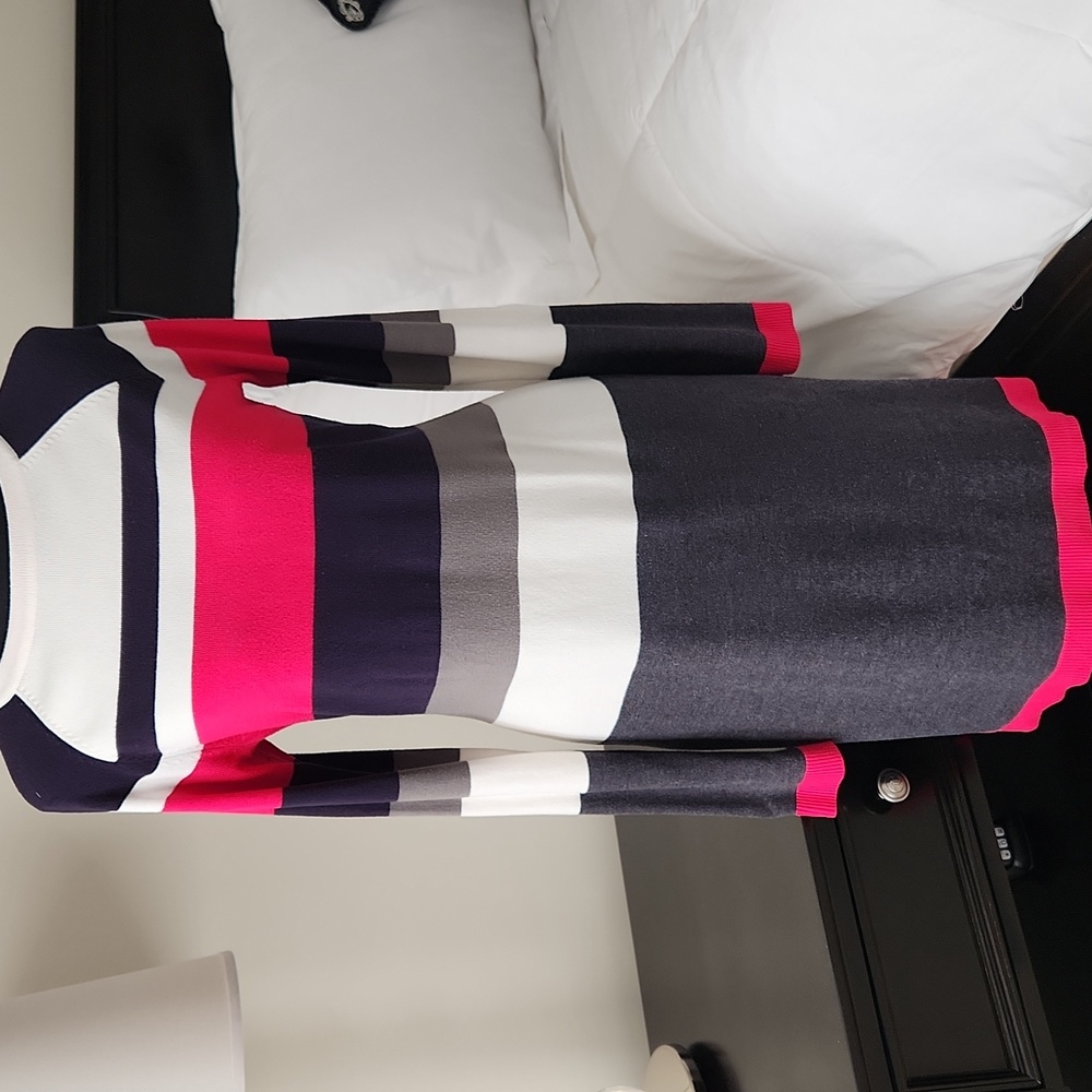 JH Striped Sweater Dress